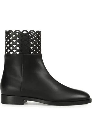 Sergio Rossi Mermaid Stiefel aus Leder