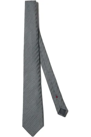 Brunello Cucinelli Krawatte mit Streifendetail