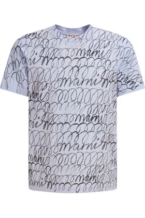 Marni T-Shirt mit grafischem Print