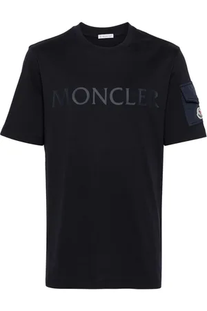 Moncler T-Shirt mit laminiertem Logo