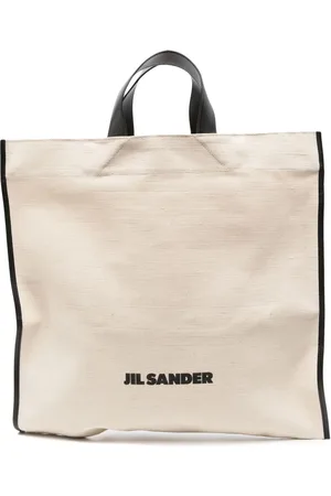 Jil Sander Handtasche mit Logo-Print
