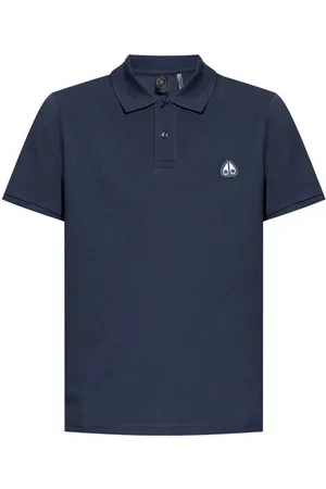 Moose Knuckles Poloshirt mit Logo-Applikation
