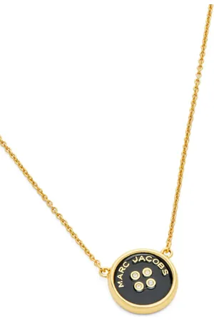 Marc Jacobs Halskette mit Logo-Anhänger