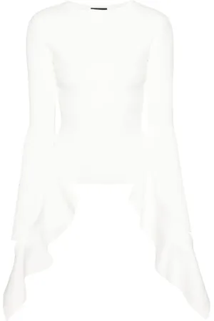 MUGLER Asymmetrisches Stricktop