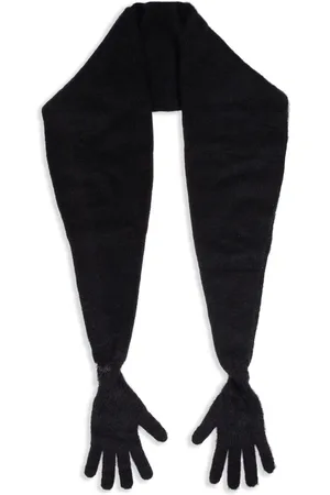Moschino Schal mit Handschuhdetail