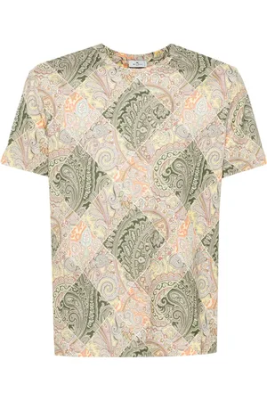 Etro T-Shirt mit Pegaso-Stickerei