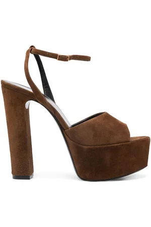 Saint Laurent Jodie Sandalen mit Plateau 150mm