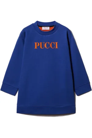 PUCCI Junior Kleid mit Logo-Print