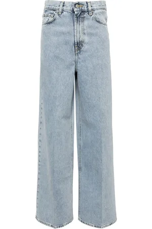 Totême Weite High-Rise-Jeans