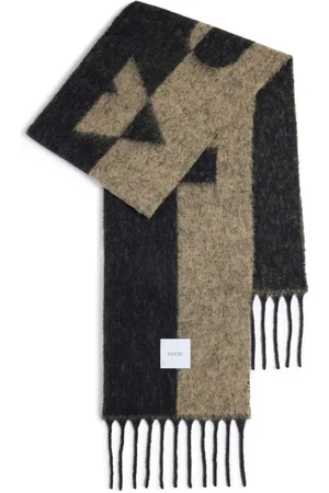 Patou Intarsien-Schal mit Logo