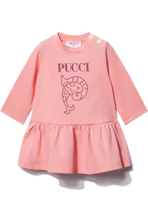 PUCCI Junior Kleid mit Logo-Print