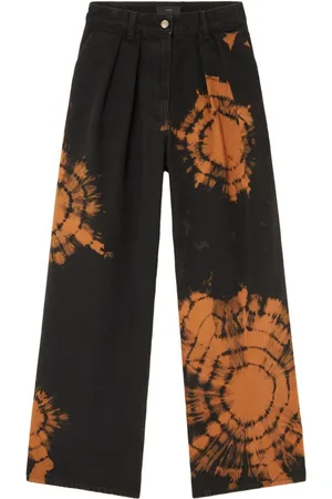 Alanui Weite Jeans mit abstraktem Muster