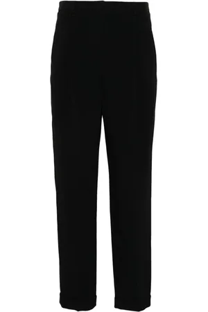 Giorgio Armani Cady-Hose mit geradem Bein