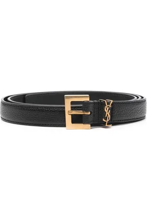 Saint Laurent Schmaler Cassandre Gürtel