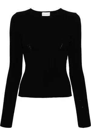 MAGDA BUTRYM Geripptes T-Shirt