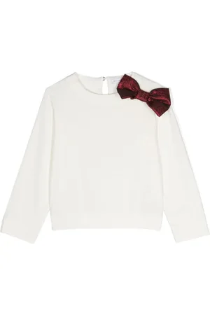 MONNALISA Sweatshirt mit Oversized-Schleife