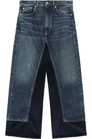 Stella McCartney Straight-Leg-Jeans mit Kontrastpaspeln