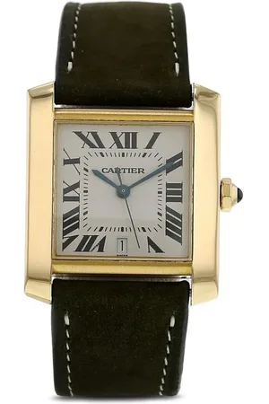Cartier 2000s pre-owned Tank Française 32mm