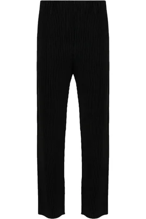Issey Miyake Basic Hose mit schmalem Schnitt