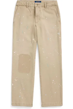 Ralph Lauren Weite Patchwork-Hose