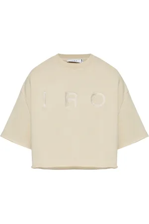 IRO Linda T-Shirt mit Logo-Print