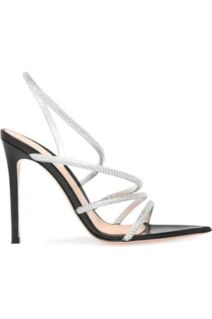 Gianvito Rossi Crystal Ettie Sandalen 105mm