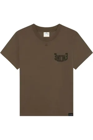 Courrèges T-Shirt mit grafischem Print
