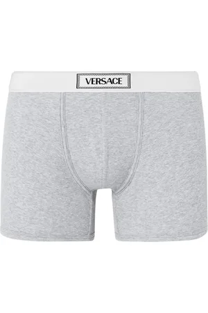 VERSACE Gerippte 90s Logo Boxershorts