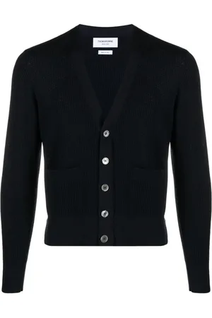 Thom Browne Cardigan mit Waffelstrick-Muster