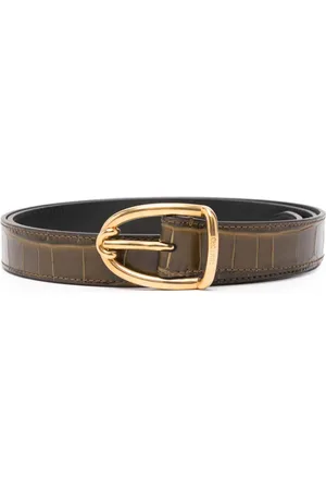 Tom Ford Gürtel mit Kroko-Prägung