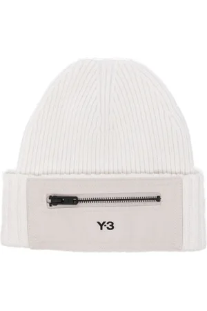 Y-3 Mütze mit Logo-Print
