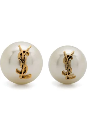 Saint Laurent Ohrstecker mit Logo