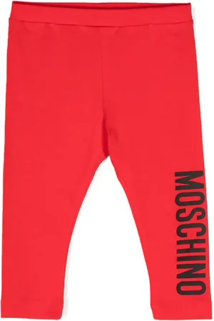 Moschino Leggings mit Logo-Print