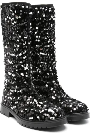 MONNALISA Hohe Stiefel mit Pailletten