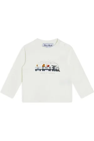Tartine Et Chocolat Langarmshirt mit Illustrations-Print
