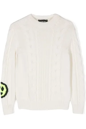 BARROW Pullover mit Intarsien-Logo
