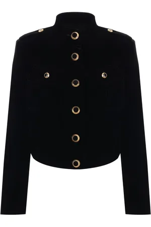 Tom Ford Cropped-Samtjacke