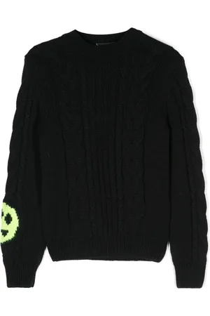 BARROW Pullover mit Intarsien-Logo