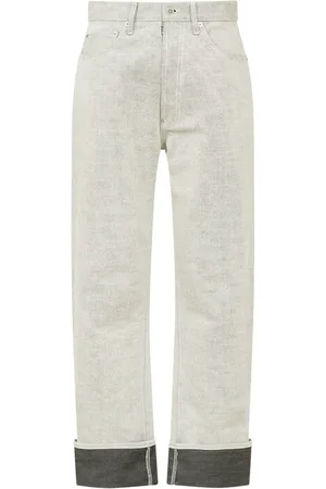 Maison Margiela Gerade Jeans mit hohem Bund