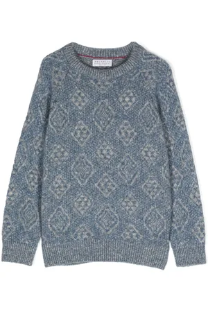 Brunello Cucinelli Gemusterter Pullover