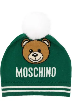 Moschino Mütze mit Logo-Intarsie