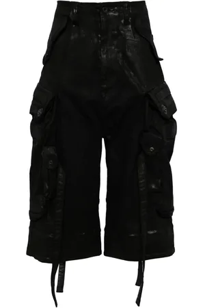 JULIUS Gas Mask Cargo-Shorts aus Denim
