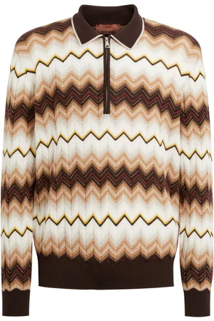 Missoni Poloshirt mit Zickzackmuster