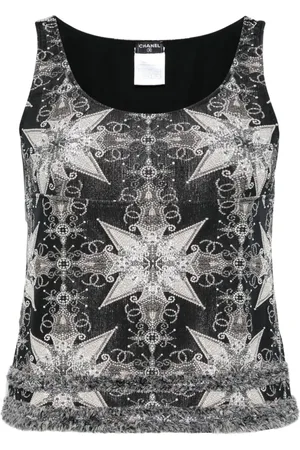 CHANEL 2006 ärmelloses Top