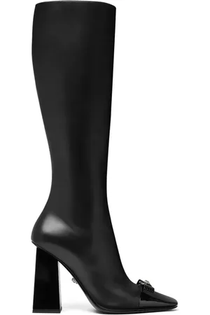 VERSACE Kniehohe Gianni Ribbon Stiefel 105mm