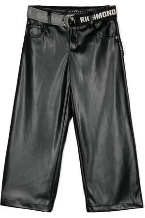 John Richmond Hose mit Logo-Schild