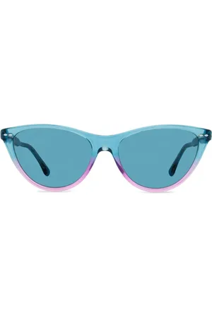 Isabel Marant Zweifarbige Cat-Eye-Sonnenbrille