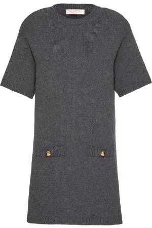 VALENTINO GARAVANI Kurzärmeliges Strickkleid