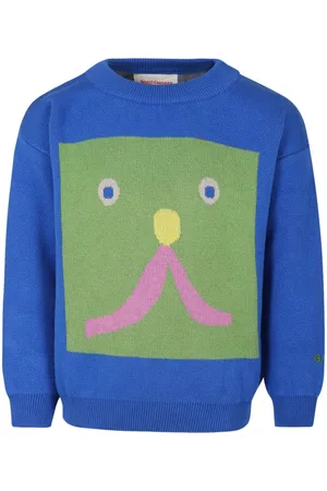 Bobo Choses Gestrickter Intarsien-Pullover