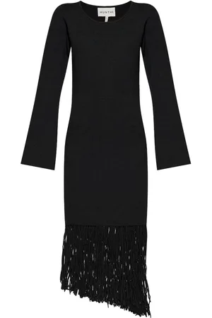 Munthe Midikleid mit Fransen